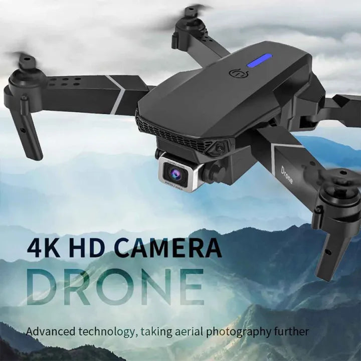 Foldable Dual Camera Drone with HD WiFi Camera, Obstacle Avoidance & Altitude Hold