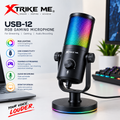 Xtrike Me Usb 12 Rgb Light Gaming Microphone