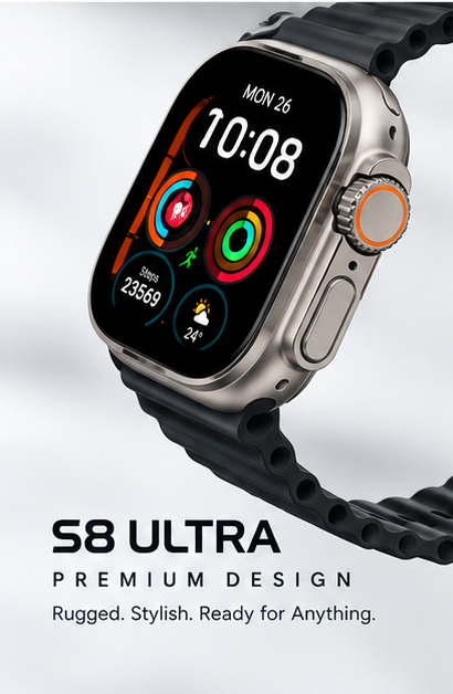 S8 Ultra Bluetooth Smart Watch for men & Women