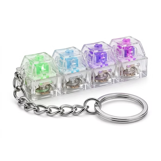 Mechanical Keyboard Switch Fidget Toy – 4 Switches