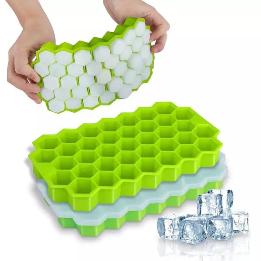 Silicone Honeycomb Ice Cube Tray